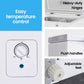 GECKO 100L Portable Chest Freezer, 12V/24V/240V for Motorhome and Caravan, White