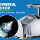 EUROCHEF Electric Meat Grinder, Stainless Steel Mincer Sausage Filler Kibbe Maker, Silver