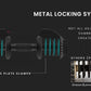 ATIVAFIT 32.5kg Single Adjustable Weight Dumbbell, for Home Gym Fitness Training