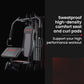 PROFLEX Multi-Station Compact Home Gym Set, 150lbs Weight Plates- M8000