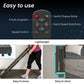 PROFLEX Electric Walking Pad Under Desk Treadmill, Remote Control, Compact Foldable Size, Tablet Holder, LCD Display, Walk or Light Jog
