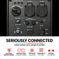 GENPOWER 2.3kW Peak 1.8kW Inverter Generator, 2x15A, 12V, USB, Portable, Petrol, Camping, Home Backup