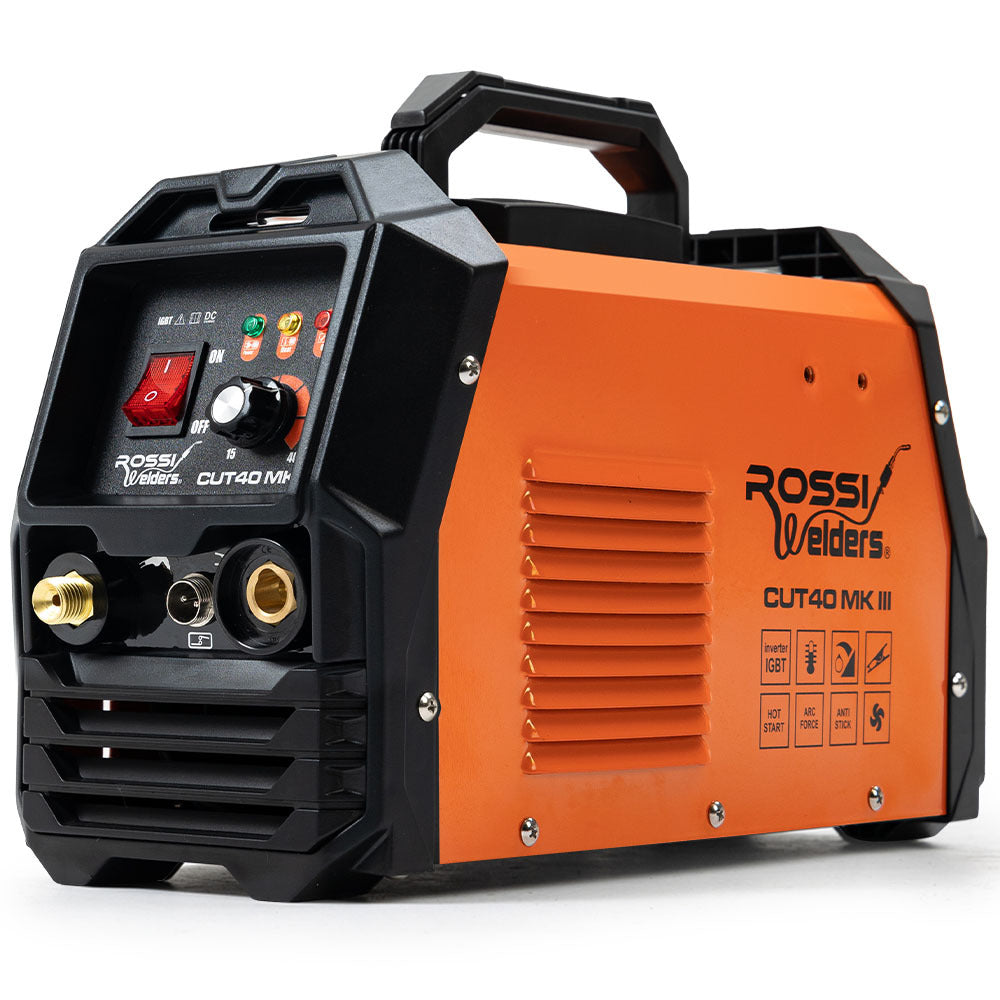 ROSSI 40 Amp Plasma Cutter, Portable Oxy Torch Welder Cutting Machine, 15A Plug
