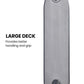 ALPHA Urban 8 Electric Scooter, Suspension, 25km Range, 8.5-Inch Wheels, Brushless Motor, Motorised Commuter eScooter for Adults, Grey