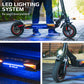 VALK Fusion 5 Electric Scooter, 500W, AU Compliant, 48V 13Ah Lithium, 50km Range, 40km/h, Quad Shocks, 10 inch Tyres