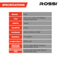 ROSSI 10pc 2.0mm x 150mm TIG Welding Tungsten Electrodes , for Copper Alloy, Nickel Alloy, Titanium Alloy, Stainless Steel
