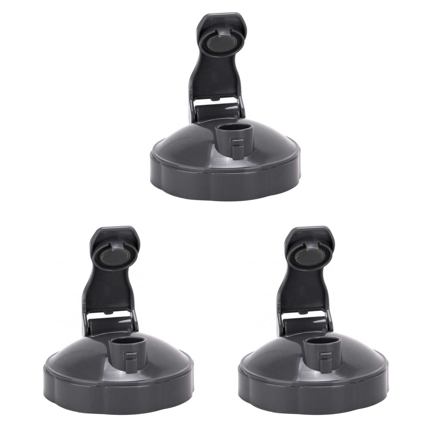 NutriBullet Flip Top Fresh Lid 3 Pack – 600W & 900W Compatible