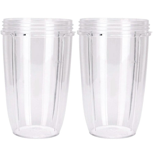 NutriBullet Colossal 32oz Replacement Cups – 2 Pack (600W & 900W)