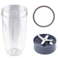 NutriBullet Extractor Blade + Colossal Tall Cup + Grey Seal Bundle (600W & 900W)