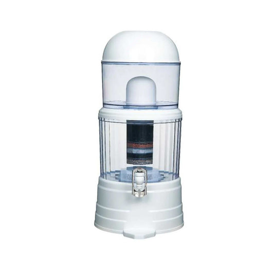 16L Benchtop 8-Stage Water Filter – Ceramic Carbon Mineral Silica Purifier