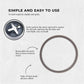 NutriBullet Grey Gasket Seal Ring 2 Pack – Suits 600W, 900W & 1200W Models