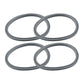 NutriBullet Grey Gasket Seal Ring 4 Pack – Suits 600W, 900W & 1200W Models