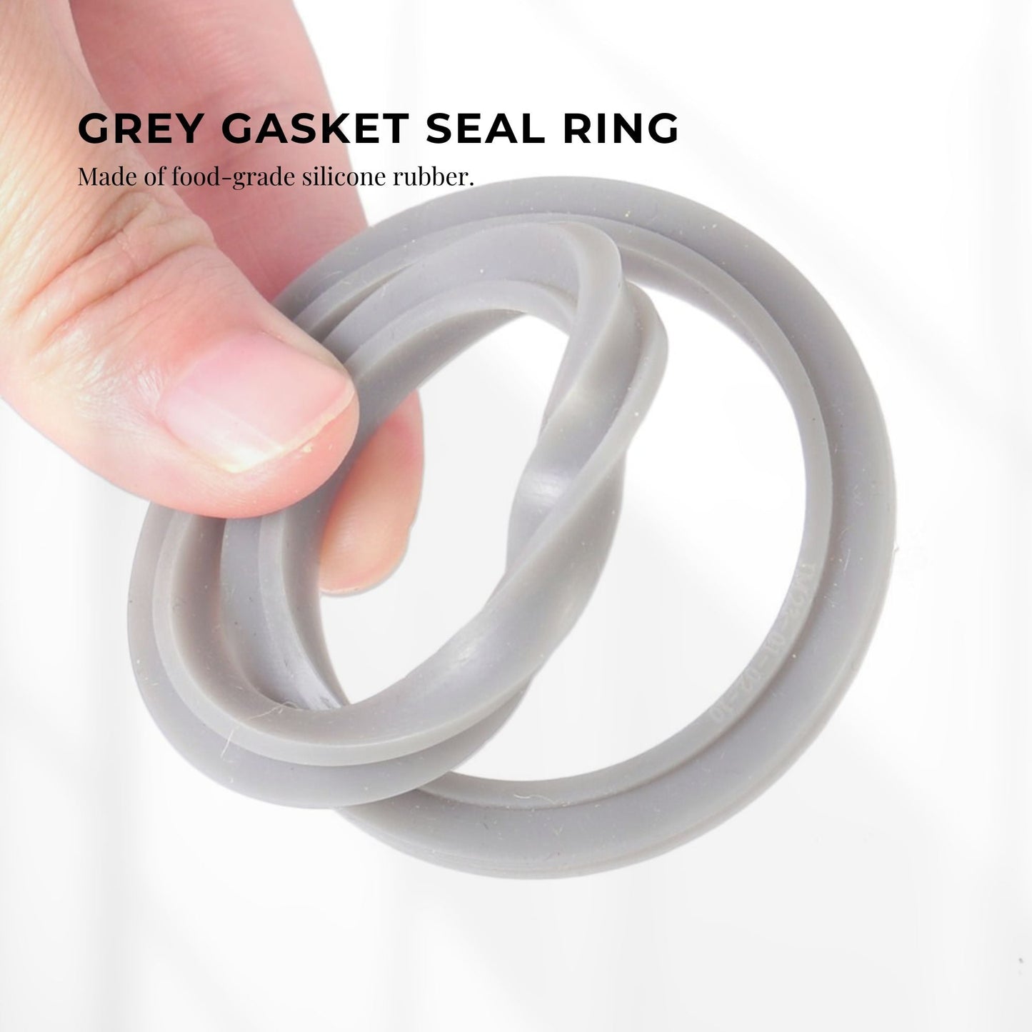 NutriBullet Grey Gasket Seal Ring 4 Pack – Suits 600W, 900W & 1200W Models