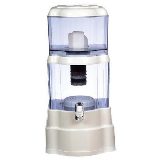 28L Benchtop 8-Stage Water Filter – Ceramic Carbon Mineral Silica Purifier