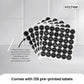 4 Tier Metal Spice Rack + 28 Glass Jars - Kitchen Pantry Herb Storage Organiser