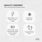 Orku Rechargeable Eye Massager – Vibration Heat Pressure Therapy with Bluetooth
