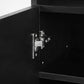 Sarantino 21 Pairs Shoe Cabinet Rack Storage Organiser 80 x 30 x 90cm in Black