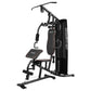 Powertrain Multi Station Home Gym With 68kg Weights Preacher Curl Pad