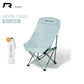 RAZOJESS Enlarged Moon Chair for Outdoor Camping Fishing Picnic Sky Blue