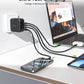 CHOETECH PD6055 GAN USB-C + USB-A 70w Travel Charger (US/EU/UK/AU)