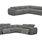 Cleo Boucle Electric Modular Lounge - Light Grey