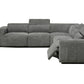 Cleo Boucle Electric Modular Lounge - Light Grey