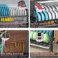 Dish Rack 3 Tier Dish Dryer Drainer Stainless Steel Dish Drying Rack Drip Trays Side Holder Kitchen Storage Save Space