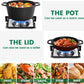 26cm 2-in-1 Cast Iron Dutch Oven & Skillet Set  Pre-Seasoned Dual-Use Pot with Lid Fry Pan, Durable & Versatile Cookware
