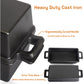 2-in-1 Cast Iron Bread Loaf Pan Tin with Lid Dual Use Baking Dish with Ergonomic Handles, Pre-Seasoned for Oven Cooking