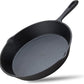 8inch 21cm Cast Iron Skillet Cookware Chef Quality Pre-Seasoned Pan Pans