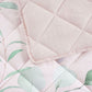 Bianca Sidney Blush Printed Floral Bedspread Set Double