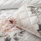 Bianca Giselle White Polyester Printed Floral Coverlet Set Single/Double