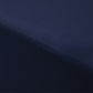 Accessorize 400TC Navy Bamboo Cotton Fitted Sheet 40cm Wall Queen