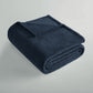 Ardor Teddy Navy Ultra Soft Cozy Fleece Blanket Queen