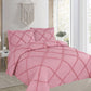 Beverley Pink 3 Pce Lightly Quilted Polyester Cotton Coverlet Set Queen