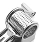 Rotary Cheese Grater Stainless Steel 4 Blade Set Kitchen Slicer
