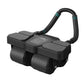 Four Wheel Abdominal Roller Automatic Rebound Ab Machine Home Fitness Equipment - Orange