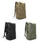 Large Capacity Travel Backpack for Men Outdoor Sports Bag Canvas Rucksack - Black-Big