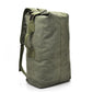Large Capacity Travel Backpack for Men Outdoor Sports Bag Canvas Rucksack - Black-Big