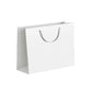 25X Kraft Paper Bags Gift Shopping Bag Carry White Pink Black Bag With Handles - Pink-17-24-10
