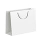 25X Kraft Paper Bags Gift Shopping Bag Carry White Pink Black Bag With Handles - Pink-17-24-10