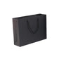 25X Kraft Paper Bags Gift Shopping Bag Carry White Pink Black Bag With Handles - Pink-17-24-10