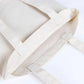 5PCS Canvas Tote Bag Cotton Blank DIY Shopping Shoulder Bags - White 35*40cm