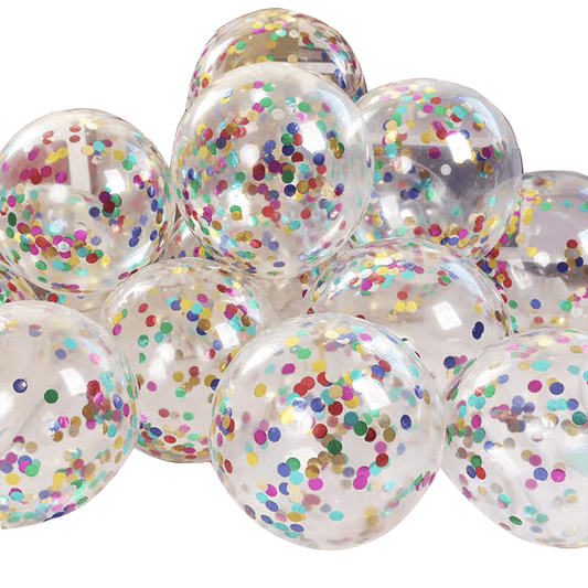 10/100X 30Cm Confetti Glitter Balloons for Party & Wedding - 30cm  Light Blue*10pcs