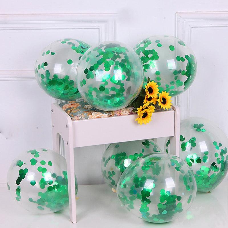 10/100X 30Cm Confetti Glitter Balloons for Party & Wedding - 30cm Mix Colours *10pcs