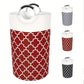 82L Large Capacity Laundry Basket for Dirty Clothes Toy Storage and Organizing - Black