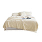 Plush Blanket Leisure Blanket Autumn Winter Warm Nap Throw Soft Cozy - White-150x200cm