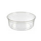 100PCS Transparent Packing Box With Cover Plastic Dessert Bowl Food Container - 8oz Bowl