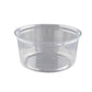 100PCS Transparent Packing Box With Cover Plastic Dessert Bowl Food Container - 8oz Bowl