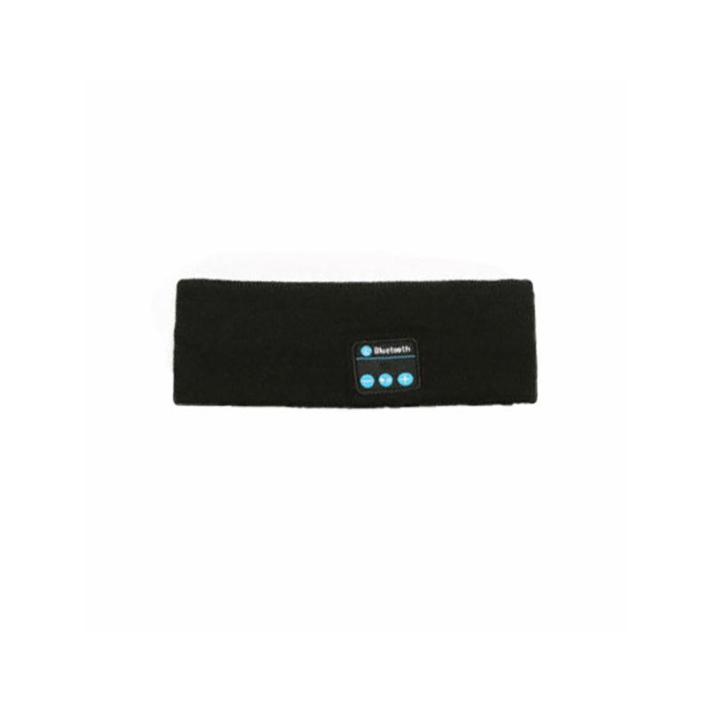 Wireless Bluetooth Headband Earphone Stereo Sport Headphone Headset Sleep New - Black